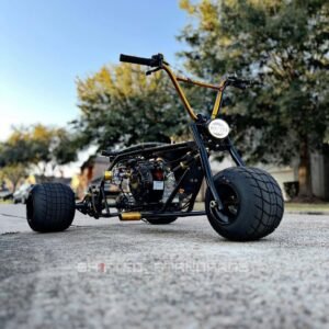 Alternative view of BLACK MINI TRIKE RCF